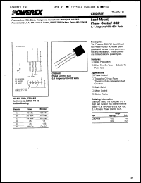 Click here to download CR04AM12 Datasheet