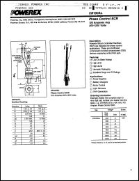 Click here to download CR100AL10 Datasheet