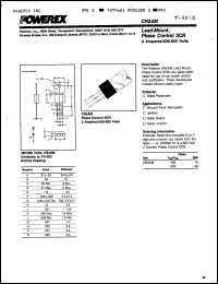 Click here to download CR2AM12 Datasheet