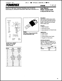 Click here to download CR8AM12 Datasheet