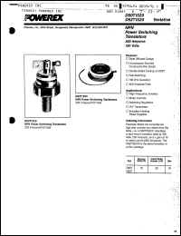 Click here to download D60T152010 Datasheet