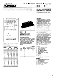 Click here to download CD770490OY Datasheet