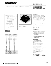 Click here to download CM1000HA24H Datasheet