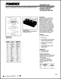 Click here to download CM100E3Y24E Datasheet