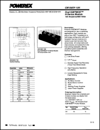 Click here to download CM150DY12H Datasheet