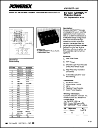 Click here to download CM150TF12H Datasheet