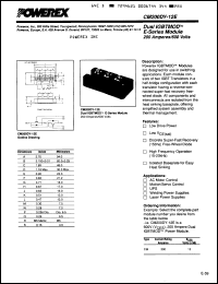 Click here to download CM200DY12E Datasheet