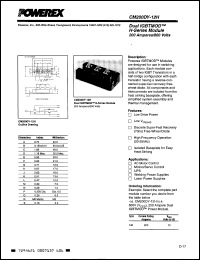 Click here to download CM200DY12H Datasheet