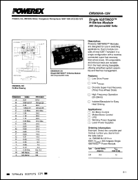 Click here to download CM300HA12H Datasheet