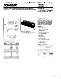 Click here to download CM430455 Datasheet