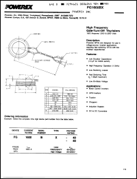 Click here to download FG1600BX40 Datasheet