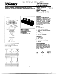 Click here to download JR224575 Datasheet