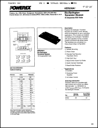 Click here to download KED235A1 Datasheet