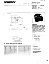 Click here to download PM300HHA120 Datasheet