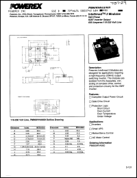 Click here to download PM600HHA060 Datasheet