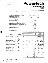 Click here to download PT4504 Datasheet