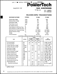 Click here to download PT5502 Datasheet