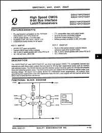 Click here to download QS74FCT2544TP Datasheet