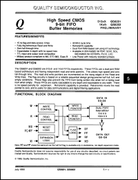 Click here to download QS8201-20P Datasheet