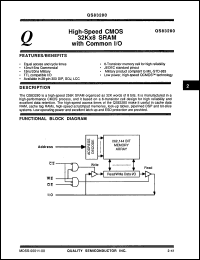 Click here to download QS83280-15L Datasheet