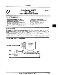 Click here to download QS8769-25LB Datasheet