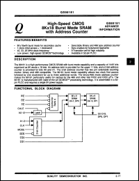 Click here to download QS8811-40J Datasheet
