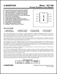 Click here to download QT118 Datasheet