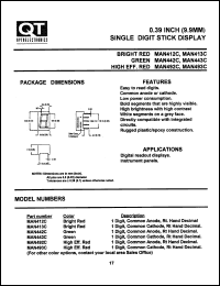 Click here to download MAN493C Datasheet