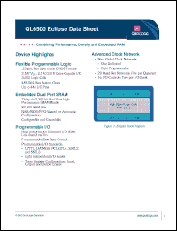 Click here to download QL6500-4PS672C Datasheet