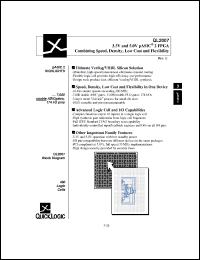 Click here to download QL2007-0PF144C Datasheet