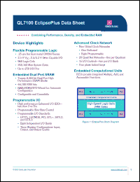 Click here to download QL7100-4PT280I Datasheet