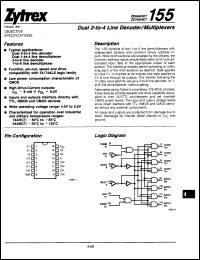 Click here to download ZX74AHCT155J Datasheet