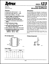 Click here to download ZX74HCTLS123N Datasheet