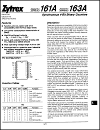 Click here to download ZX54HCTLS161AJ+ Datasheet