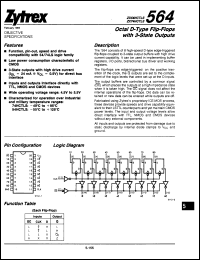 Click here to download ZX74HCTLS564J+ Datasheet