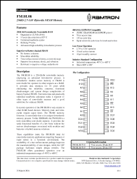 Click here to download FM18L08-70 Datasheet