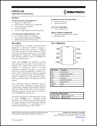 Click here to download FM25C160-S Datasheet