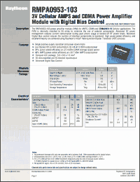 Click here to download RMPA0953-103 Datasheet