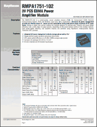 Click here to download RMPA1751-102 Datasheet