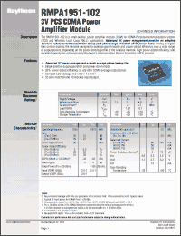 Click here to download RMPA1951-102 Datasheet