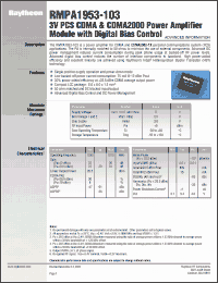 Click here to download RMPA1953-103 Datasheet
