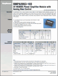Click here to download RMPA2053-103 Datasheet
