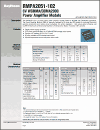 Click here to download RMPA2051-102 Datasheet