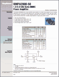 Click here to download RMPA2000-58 Datasheet