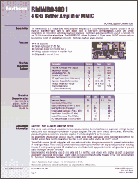 Click here to download RMWB04001 Datasheet