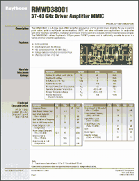 Click here to download RMWD38001 Datasheet