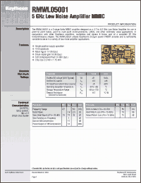 Click here to download RMWL05001 Datasheet