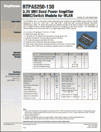 Click here to download RTPA5250-130 Datasheet