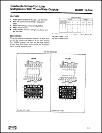 Click here to download 25LS257NA+1 Datasheet