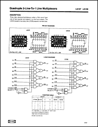 Click here to download 54LS157W03 Datasheet